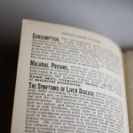 画像11: USAアンティーク紙ものノートブックレット1887年｜Pierce's医療と健康の覚書帳簿 (11)