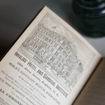 画像12: USAアンティーク紙ものノートブックレット1887年｜Pierce's医療と健康の覚書帳簿 (12)