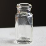 画像8: アメリカヴィンテージガラスボトル大小２本組｜アンティーク雑貨グラス薬瓶メディスンボトル (8)