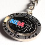 アメリカン雑貨｜USAコレクティブルキーホルダーNBA City ORLANDO 1999・バスケットボール観光お土産スーベニア